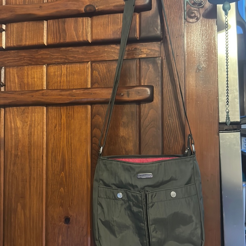 Gray Baggallini Cross Body Messenger Bag